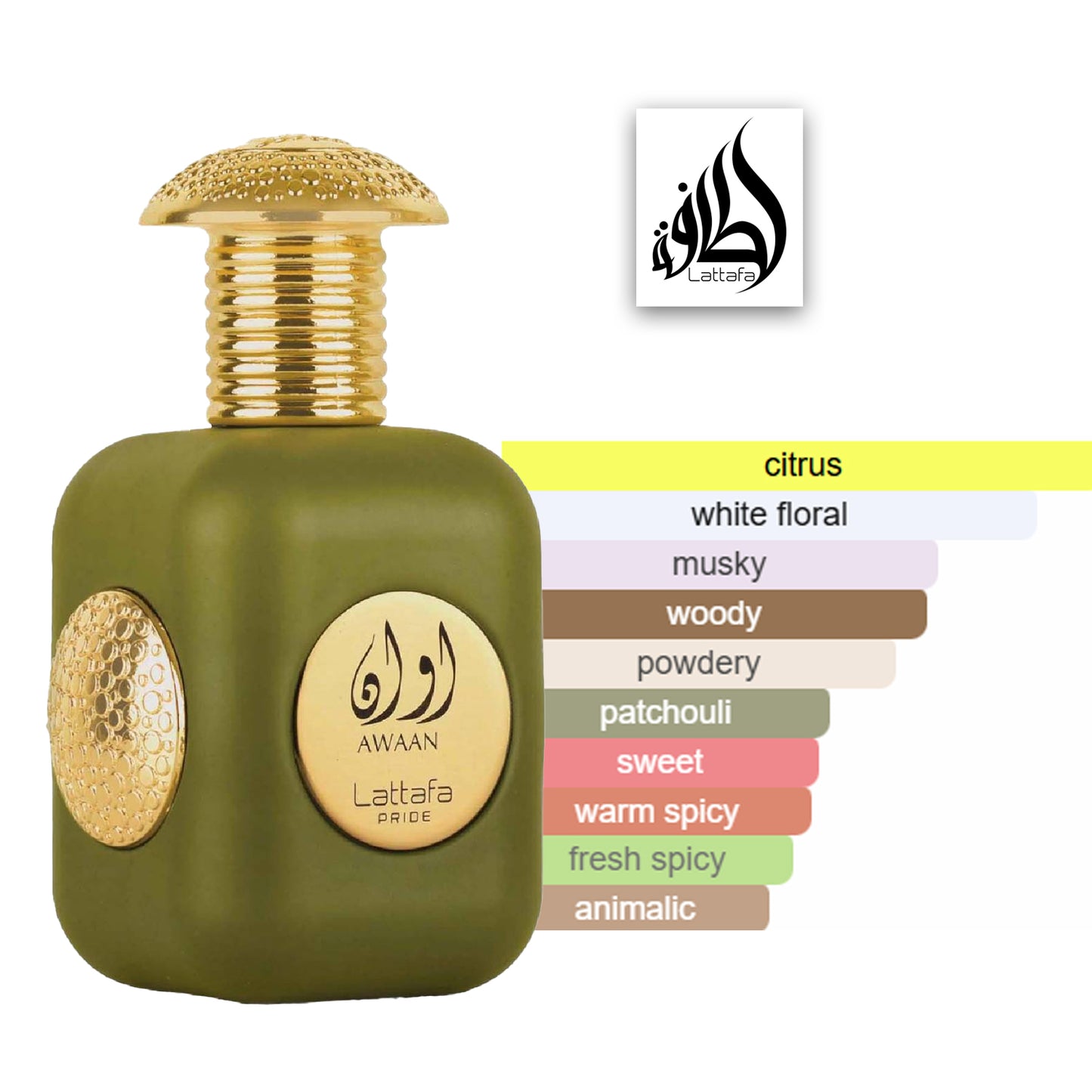 Awaan Perfume 100ml EDP Lattafa Pride