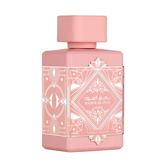 Lattafa Badee Al Oud Noble Blush 100ml EDP bottle