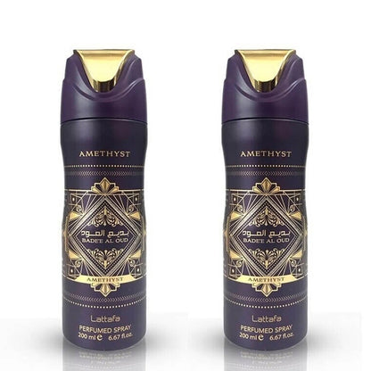 Badee Al Oud Amethyst Deodarant 200 ml von Lattafa