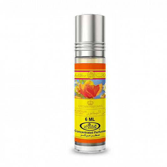 Bakhour 6ml Concentrated Perfume Oil by Al Rehab roll on bottle