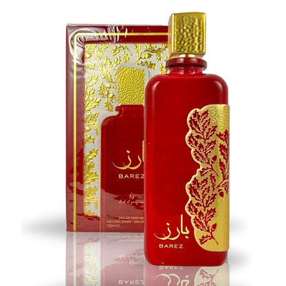 Barez EDP 100ml Ard Al zaafaran bottlew and box
