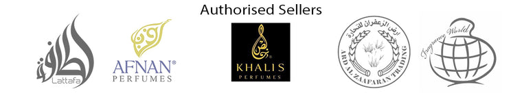 Authorised Brand Partner Lattafa Khalis Ard Al Zaafaran Fragrance World logo