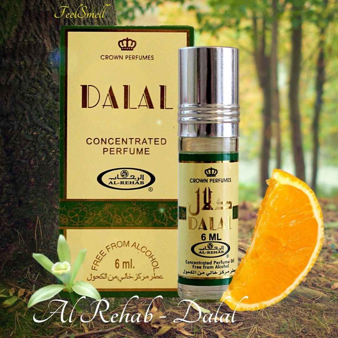 Dalal 6ml Roll-On Oil Al Rehab with orange slice