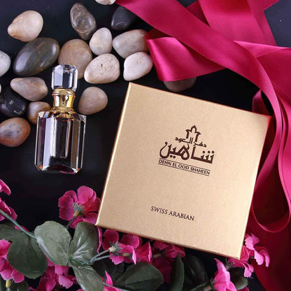 Dehn El Oud Shaheen Konzentriertes Parfum-Extrakt, Unisex, 6 ml, von SWISS ARABIAN