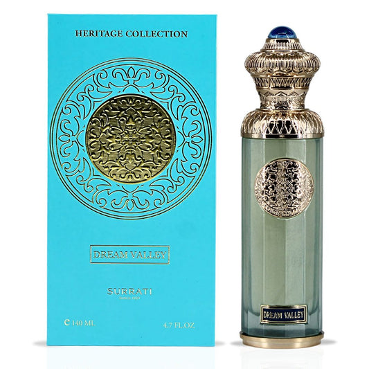 Dream Valley Eau De Parfum 140ml by Surrati bottle and box