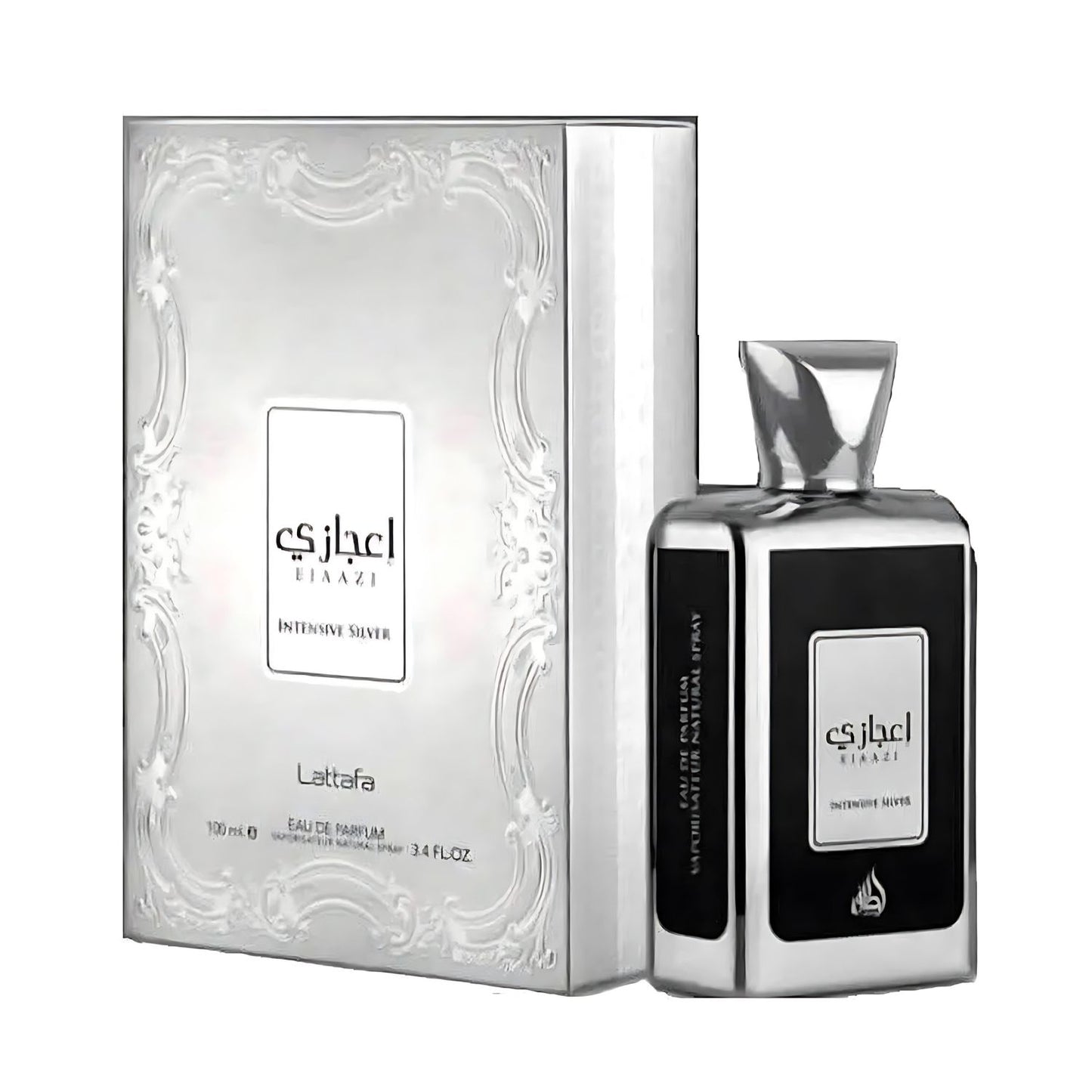 Ejaazi Intensive Silver Perfume 100ml EDP by Lattafa