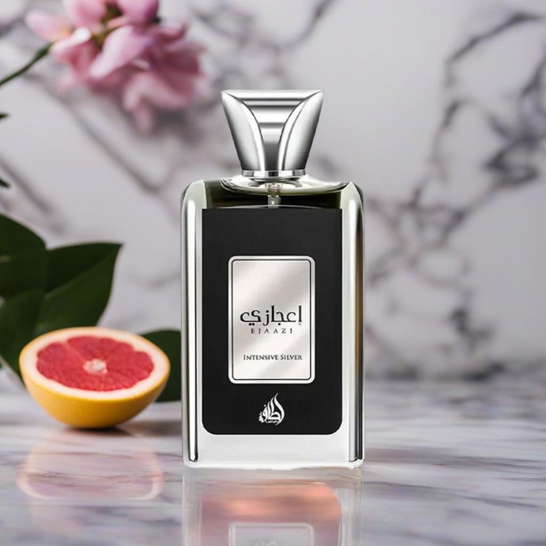 Ejaazi Intensive Silver Perfume 100ml EDP by Lattafa
