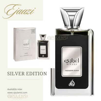 Ejaazi Intensive Silver Perfume 100ml EDP by Lattafa