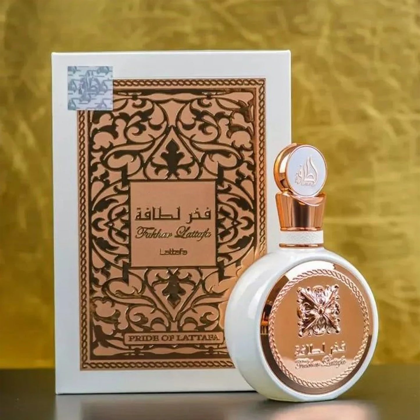 Fakhar Lattafa (Stolz von Lattafa) Roségold und Weiß – Eau de Parfum 100 ml – Für Frauen von Lattafa