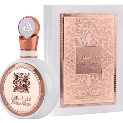 Fakhar Lattafa (Stolz von Lattafa) Roségold und Weiß – Eau de Parfum 100 ml – Für Frauen von Lattafa