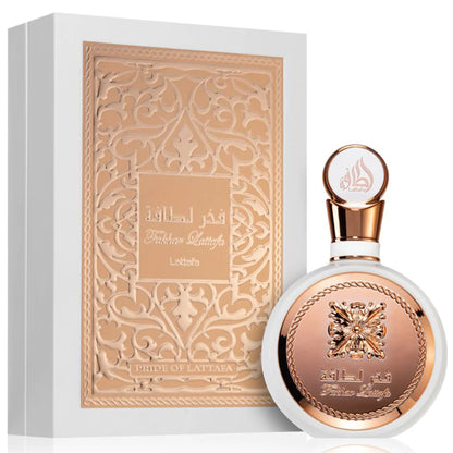 Fakhar Lattafa (Stolz von Lattafa) Roségold und Weiß – Eau de Parfum 100 ml – Für Frauen von Lattafa