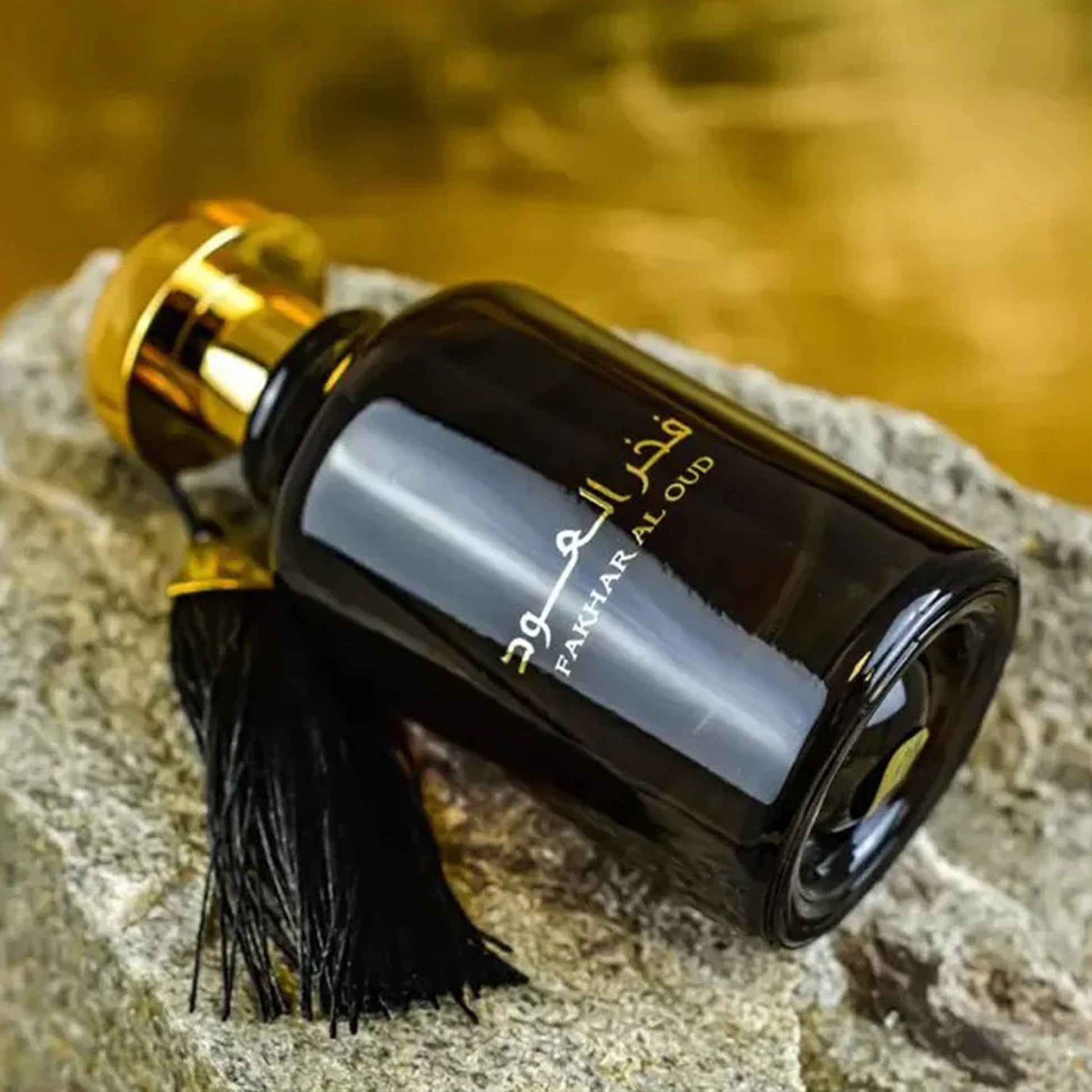 Ard Al Zaafaran Fakhar Al Oud EDP 100ml  on the rocks banner