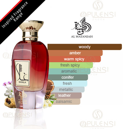 Ghala Perfume Eau de Parfum 100ml by Al Wataniah