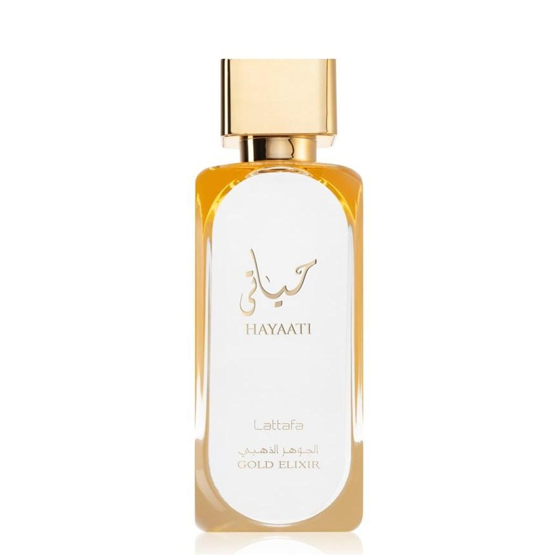 Lattafa Hayaati Gold Elixir Perfume 100ml EDP bottle