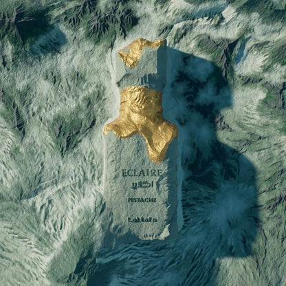 Lattafa  Eclaire Pistache background