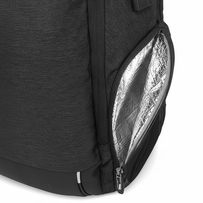 Riseicon Liberty 1 Anti-theft USB charging waterproof laptop backpack - Black