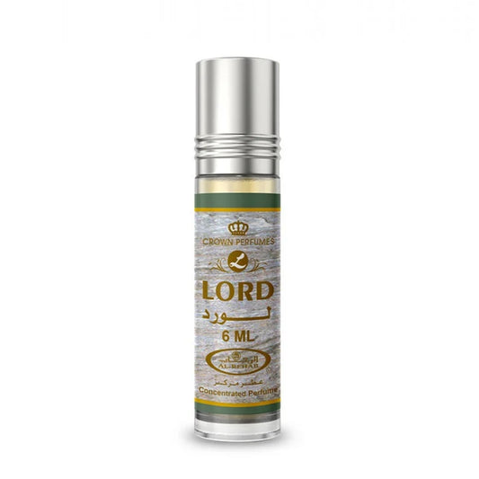 Al-Rehab Lord 6ml concentrated Roll on Oil Perfume bottle