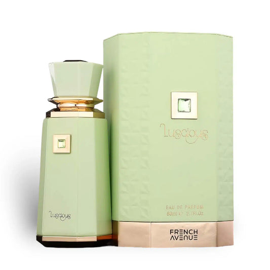Luscious 100ml EDP by French Avenue bottle and box
