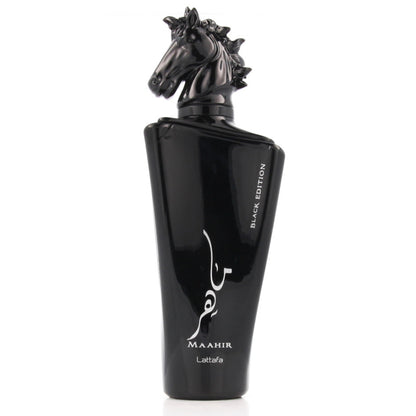 Maahir BLACK EDITION 100ml Eau de Parfum Lattafa - Spicy, Sweet, Amber & Woody