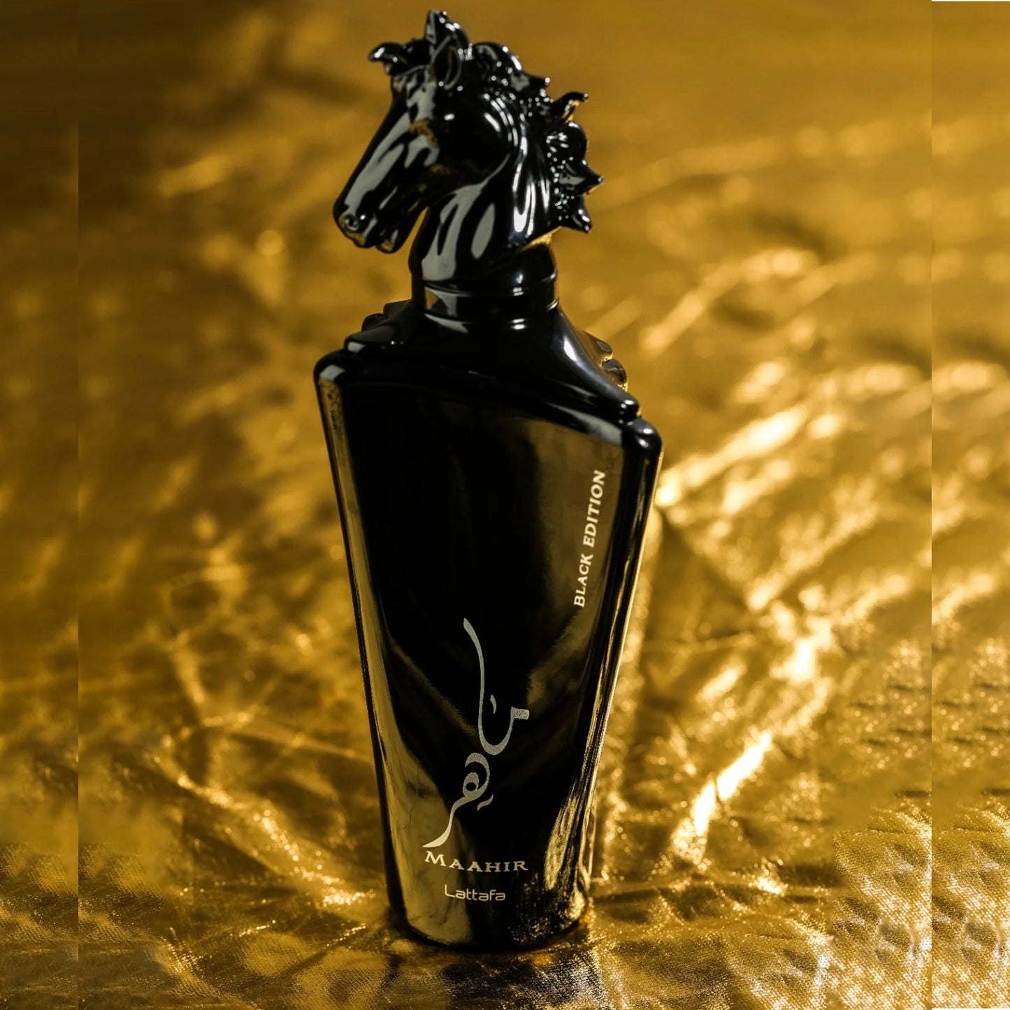 Maahir BLACK EDITION 100ml Eau de Parfum Lattafa - Spicy, Sweet, Amber & Woody