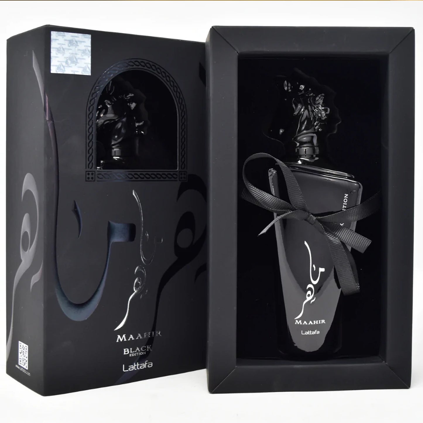 Maahir BLACK EDITION 100ml Eau de Parfum Lattafa - Spicy, Sweet, Amber & Woody