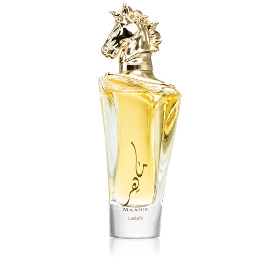 Maahir – GOLD 100 ml Eau de Parfum Lattafa – Unisex – Blumig, holzig, fruchtig, süß und moschusartig