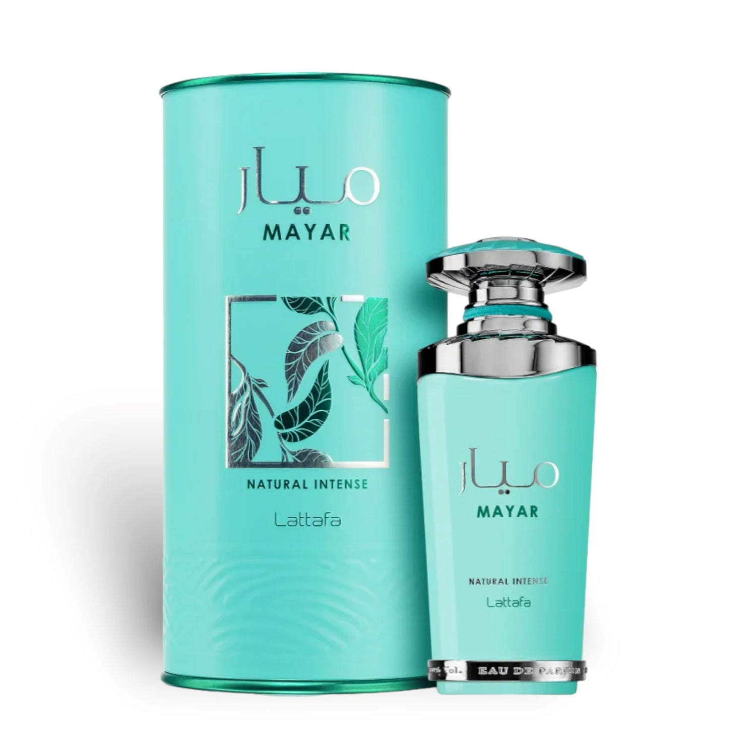 Mayar Natural Intense 100ml EDP by Lattafa bottle and box