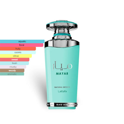 Mayar Natural Intense 100ml EDP by Lattafa Scent profile
