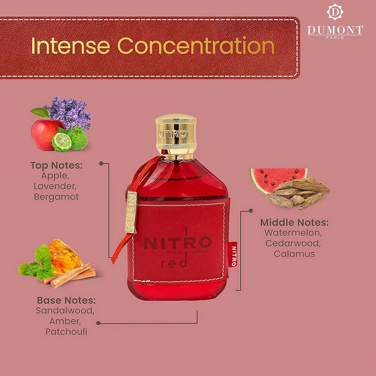 Nitro Red 100 ml EDP von Dumont Paris
