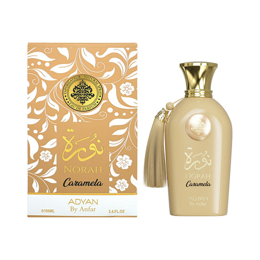 Norah Caramella Eau De Parfum 100ml full box and bottle