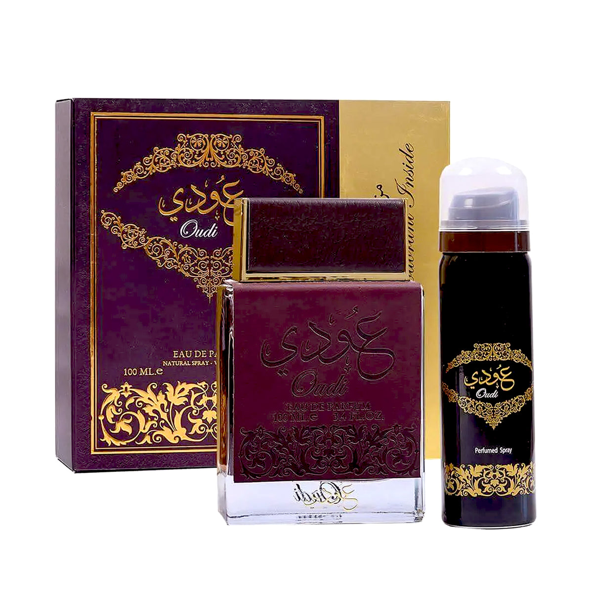 Oudi EDP Perfumed Deodorant Gift Set