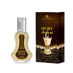 Oudy 35ml EDP Spray Al Rehab bottle and box