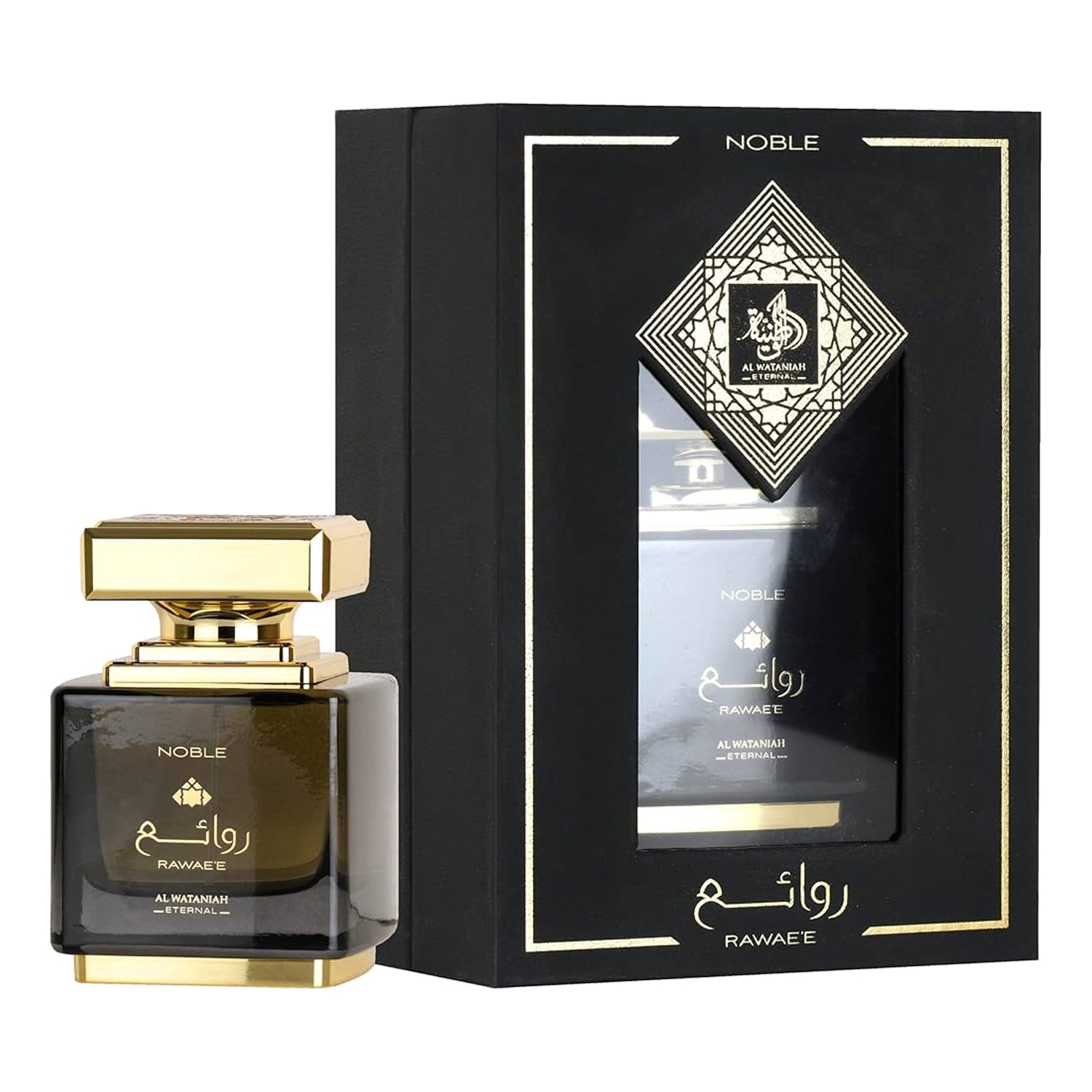 Rawae'e Noble EDP 100ml by Al Wataniah bottle and box