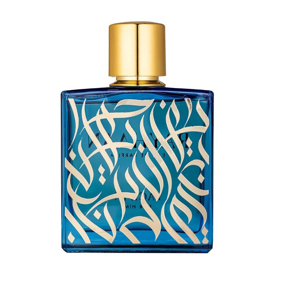 Rayhaan Pacific for Men Eau de Parfum 100ml bottle back design