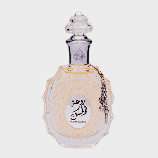 Rouat Al Musk Eau De Parfum 100 ml Lattafa – für Damen – Weiße Blumen, Zitrusfrüchte, gleichermaßen fruchtig und süß
