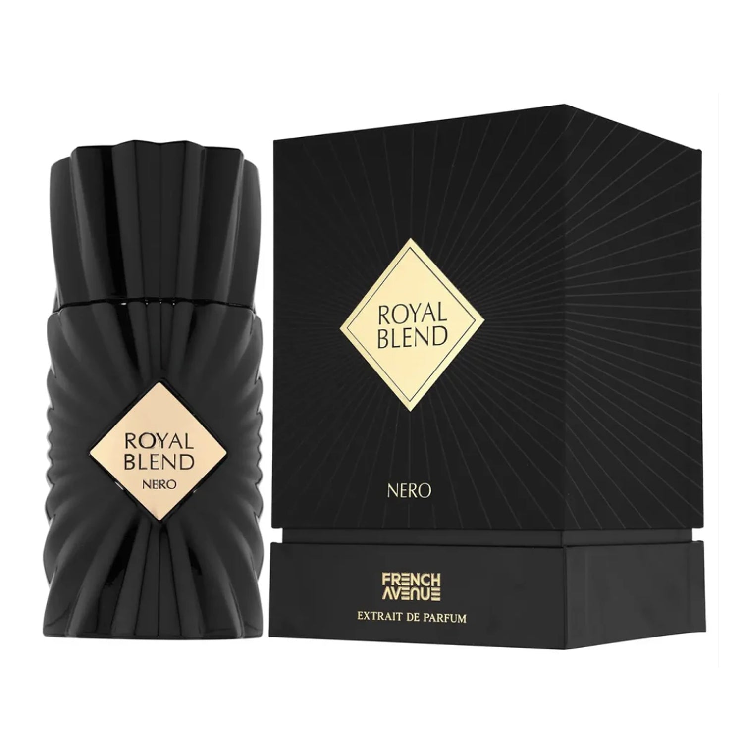 Royal Blend Nero 100ml bottle and box