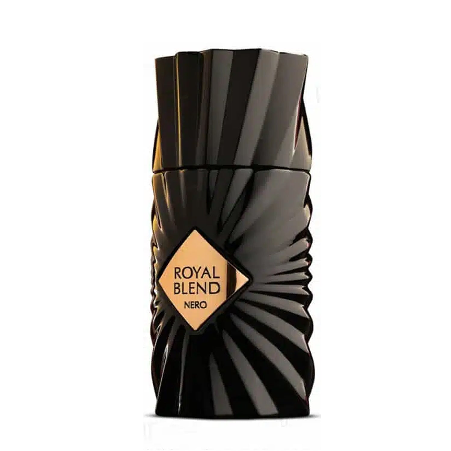Royal Blend Nero 100ml bottle angle view