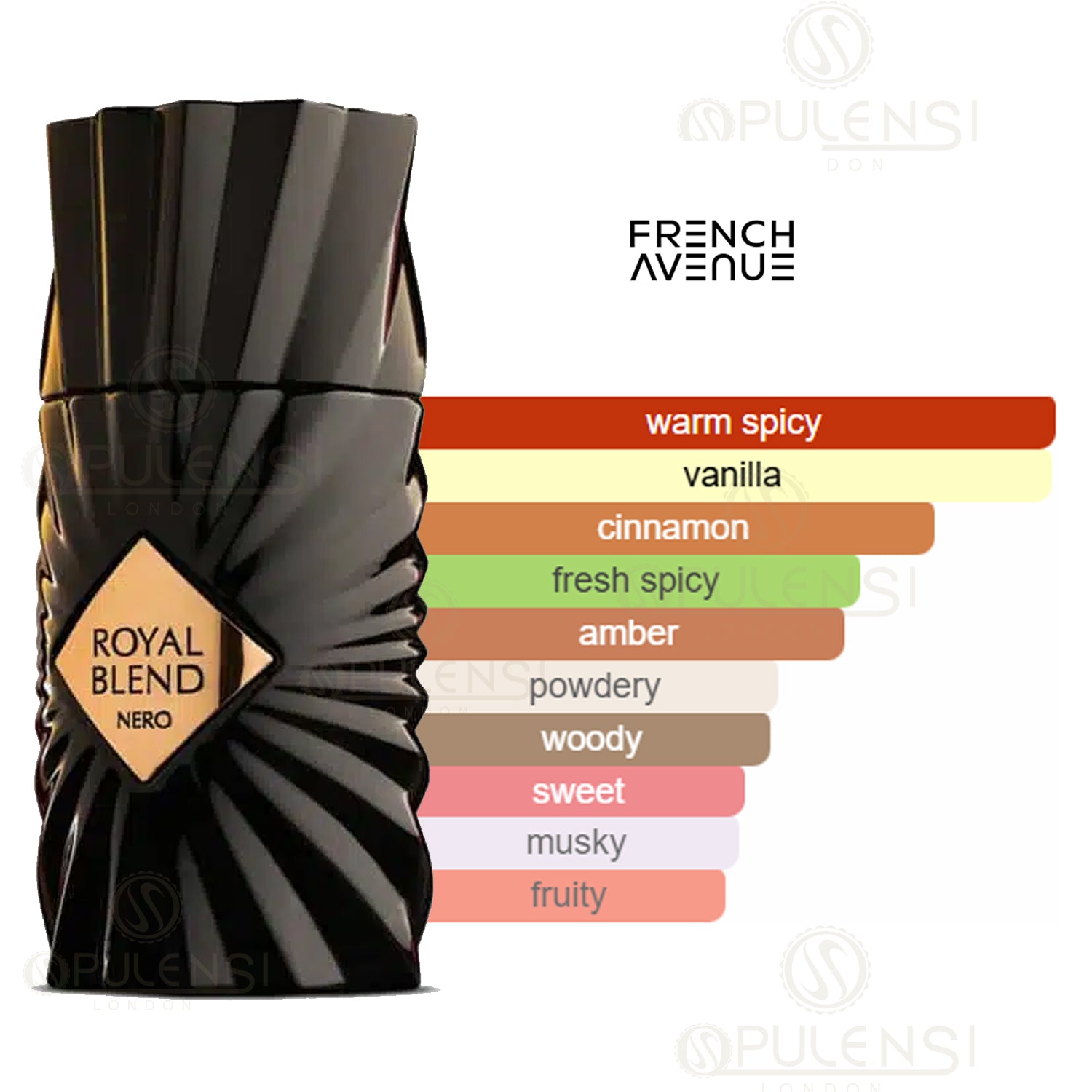 Royal Blend Nero 100ml bottle scent perfume profile