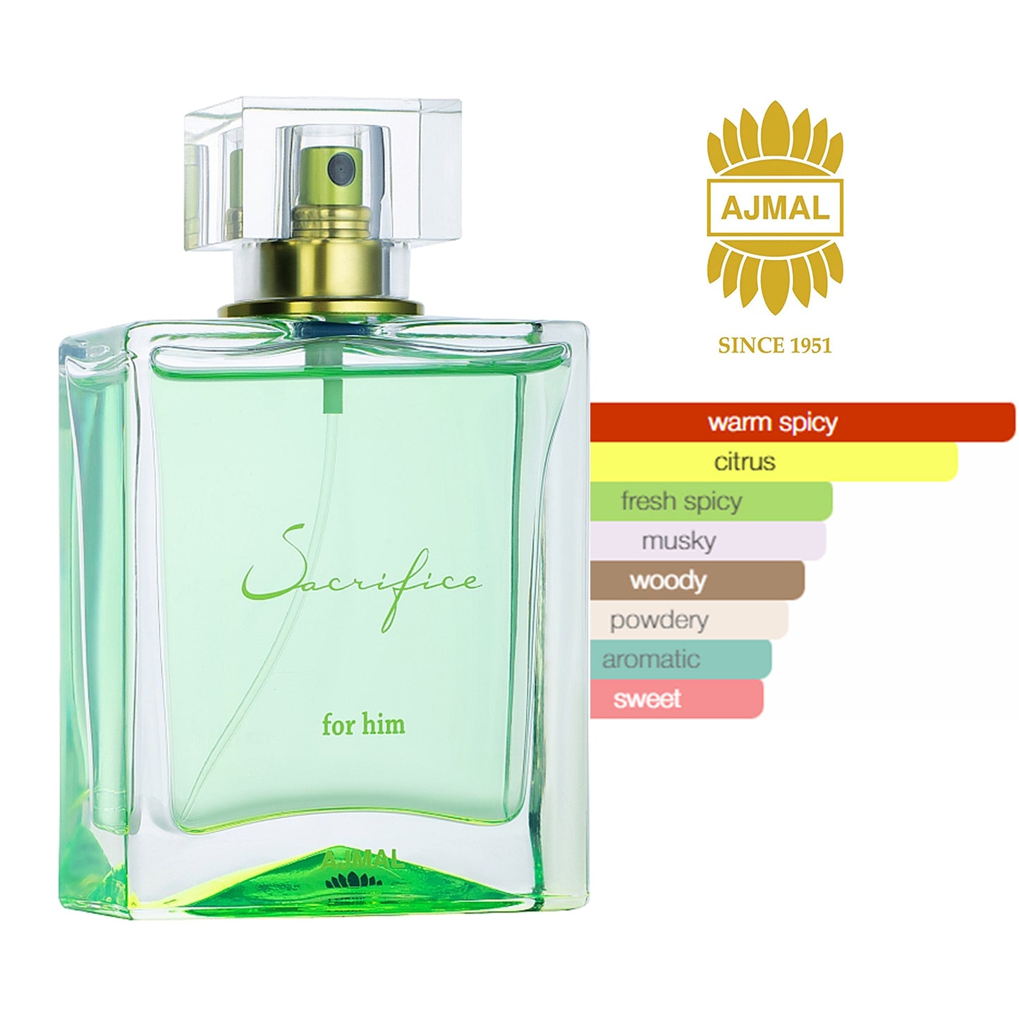 Ajmal Sacrifice For Him II Eau de Parfum 50 ml – von Ajmal