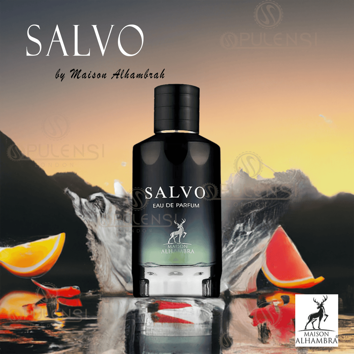 Solvo Lock Salvo Perfume 100ml EDP by Maison Alhambra – Opulensi.com