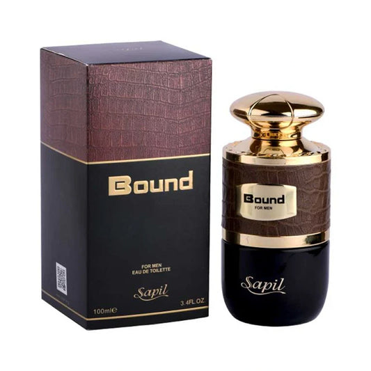 Sapil Bound 100ml Eau de Toilette bottle and box
