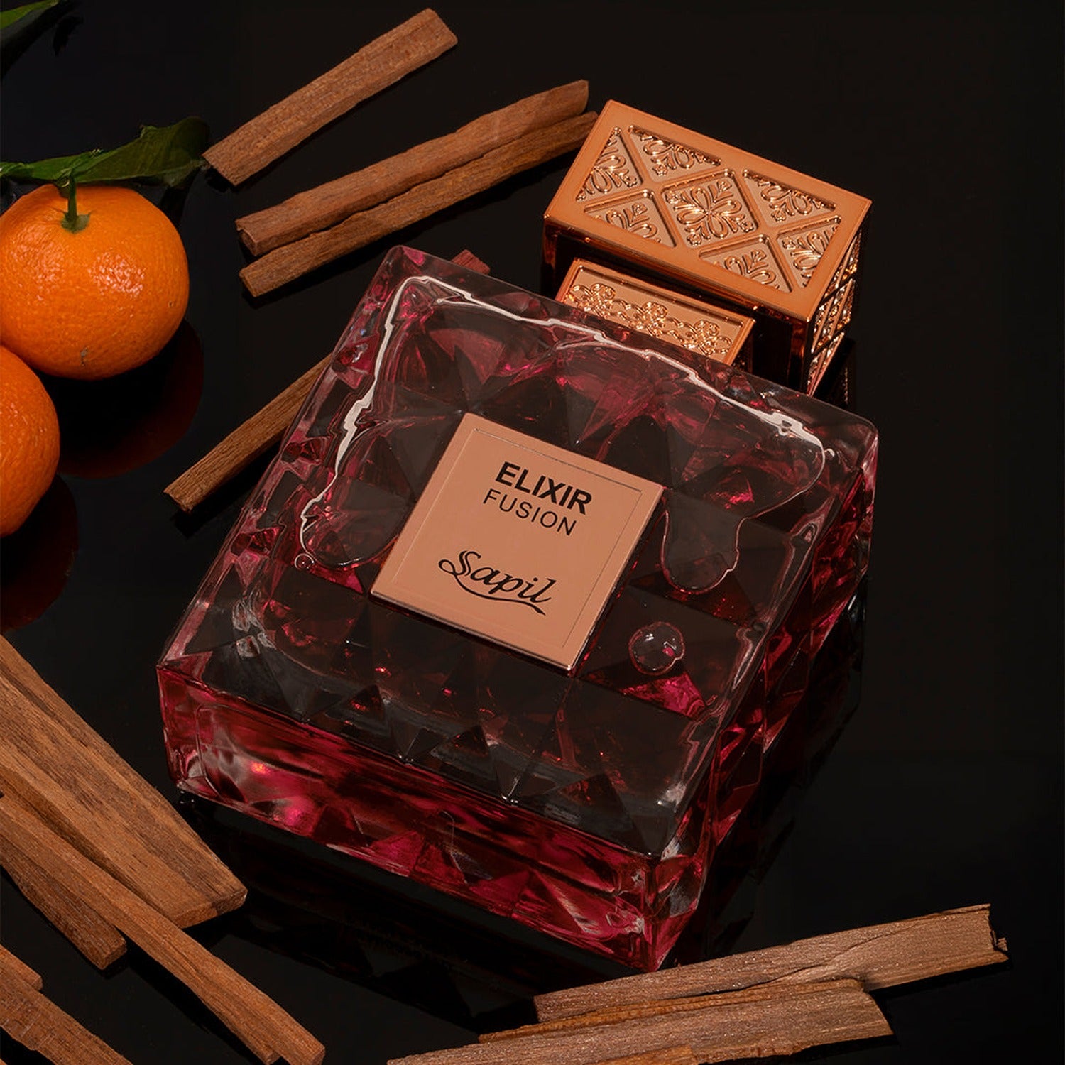 Sapil Elixir Fusion 100ml Eau de Parfum styled product shot