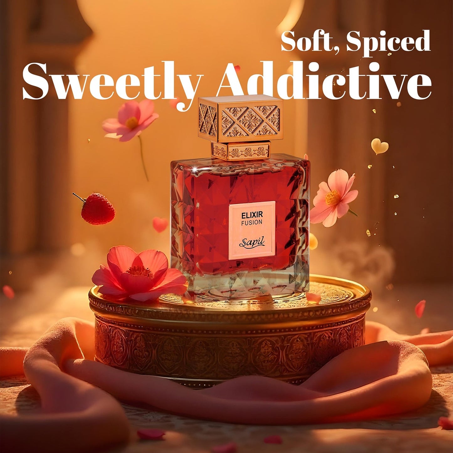 Sapil Elixir Fusion 100ml Eau de Parfum sweetly addictive promo