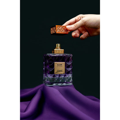 Sapil Elixir Of Dubai 100ml Eau de Parfum in hand spray