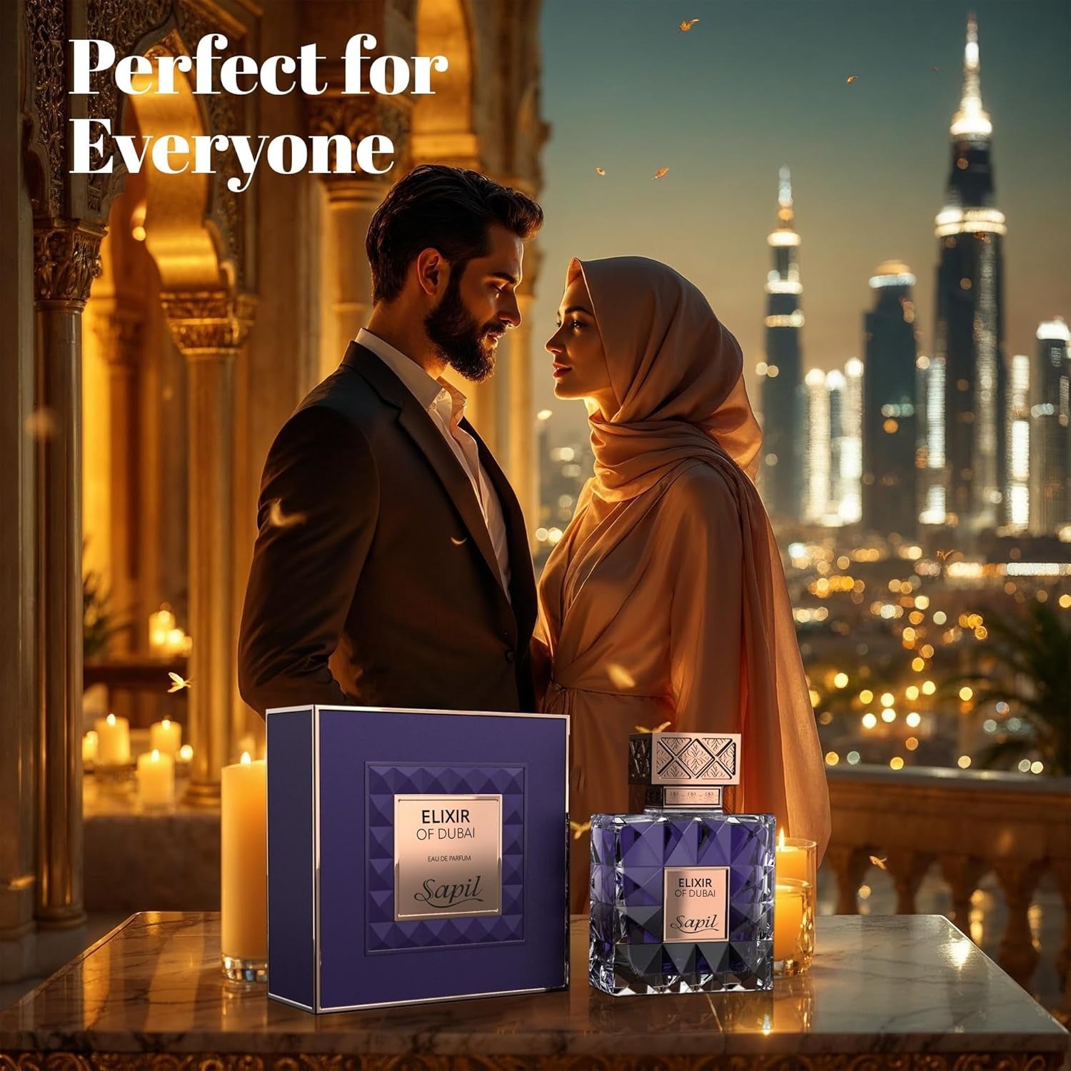 Sapil Elixir Of Dubai 100ml Eau de Parfum lifestyle scene