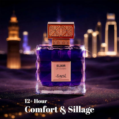 Sapil Elixir Of Dubai 100ml Eau de Parfum nighttime glow