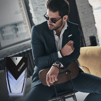 Sapil Iconic 100ml Eau de Parfum and stylish man