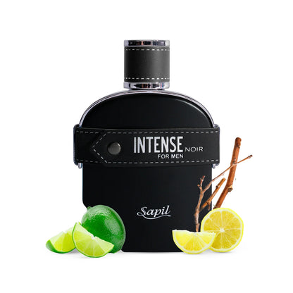 Sapil Intense Noir Eau de Parfum 100ml with fragrance ingredients