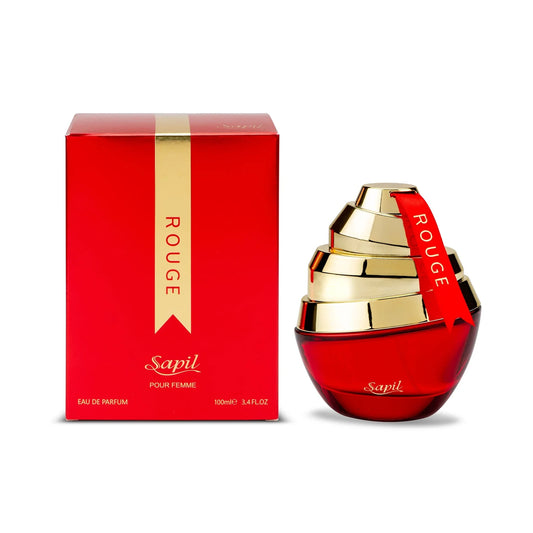 Sapil Rouge Eau de Parfum 100ml bottle and packaging box