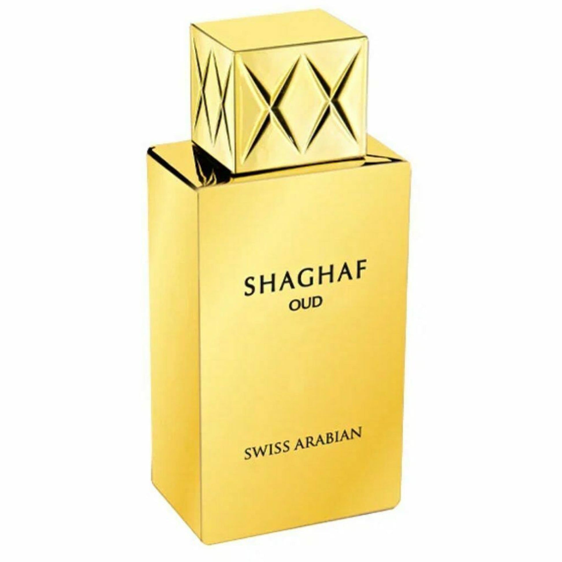 Shaghaf Oud Eau De Perfum 75ml Swiss Arabian angle top view